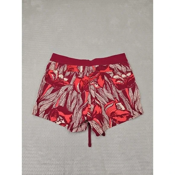 Lucky Brand Shorts Womens Medium 100% Linen Elastic Waist Pockets - Picture 5 of 6